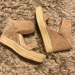 Jessica Simpson Suede Wedges